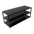 Metal Frame Glass TV Stand